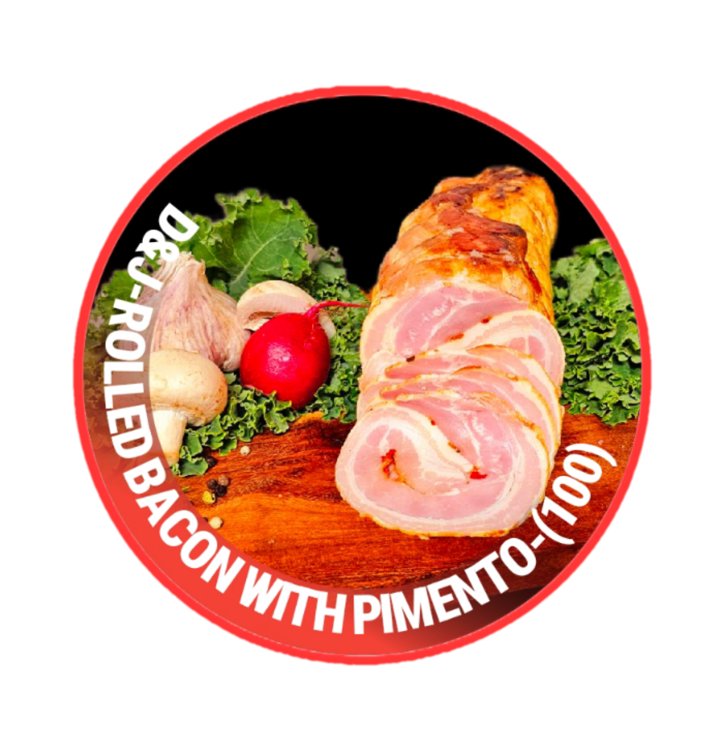 Roll Bacon Pimento